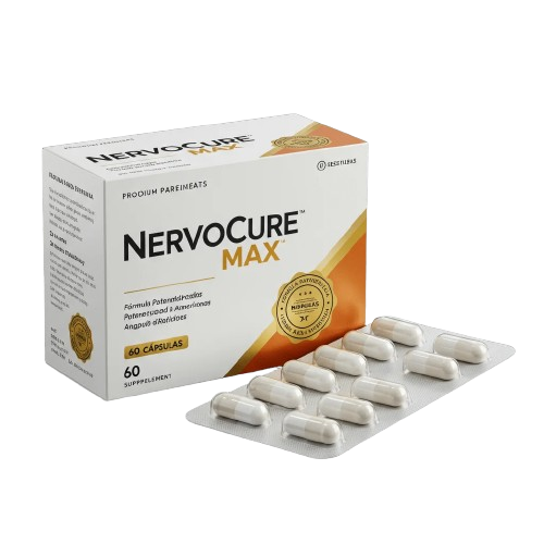 Nervocuremax Suplemento Vitamínico - 60 Cápsulas
